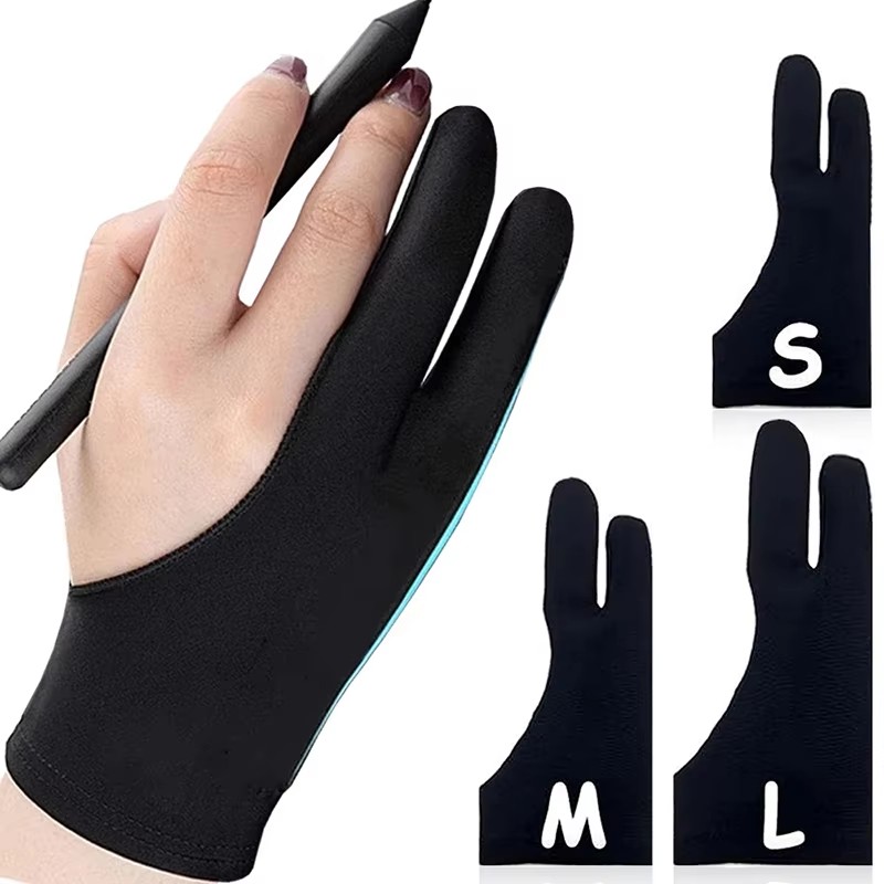 Drawing Glove Artist - Çizim Tableti İçin İki Parmaklı, Dokunmaya