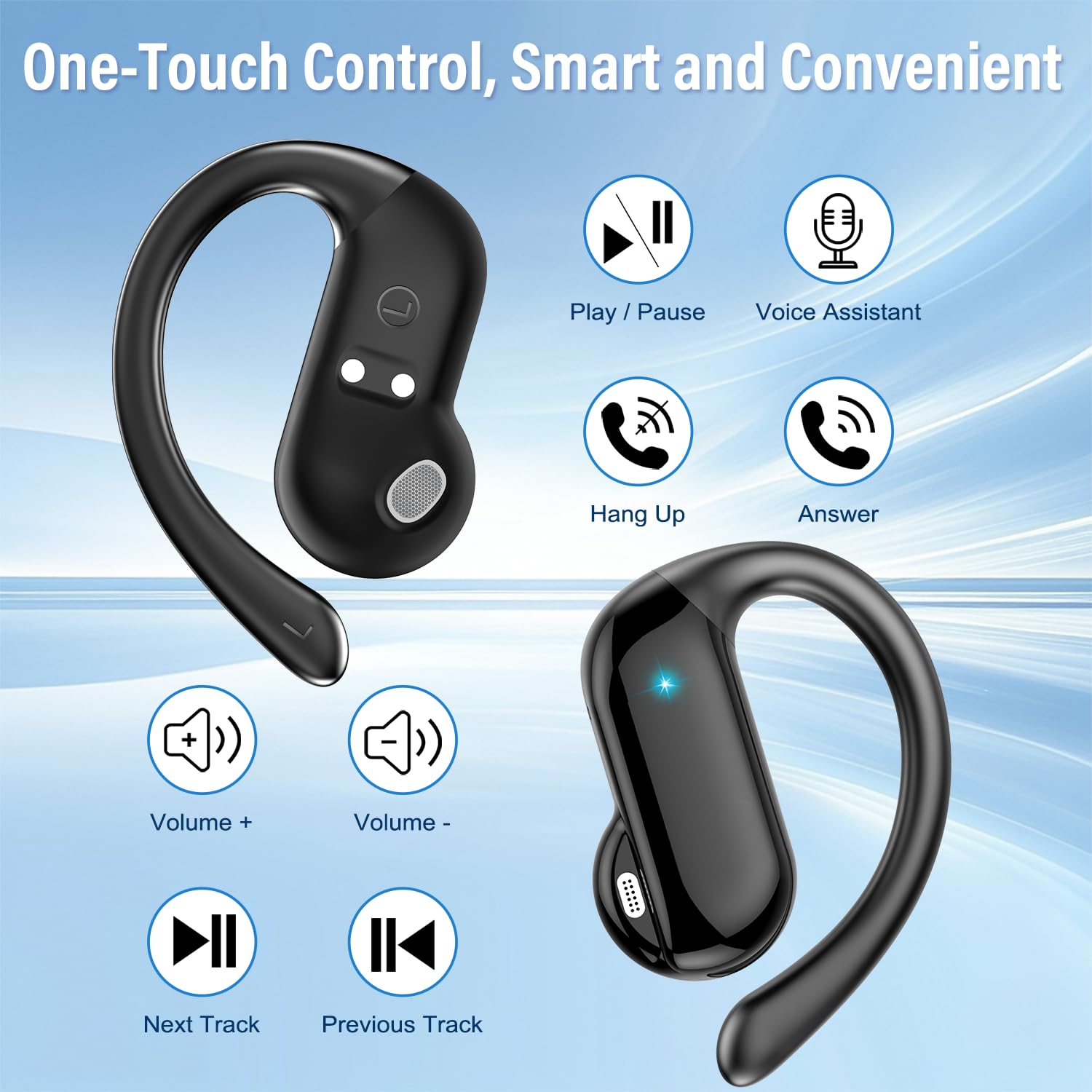 Wired Earphone Lightning - 2026 Açık Kulak İçi Kulaklıklar Bluetooth