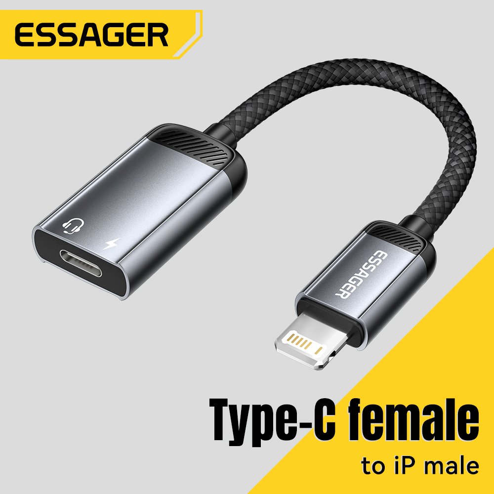 Essager Tip-C Ses Adaptör Kabl - Wired Earphone Lightning incelemesi ve fiyatı