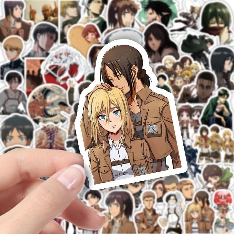 60 adet Titan Anime çıkartmala - Tablet Cute Accessories incelemesi ve fiyatı
