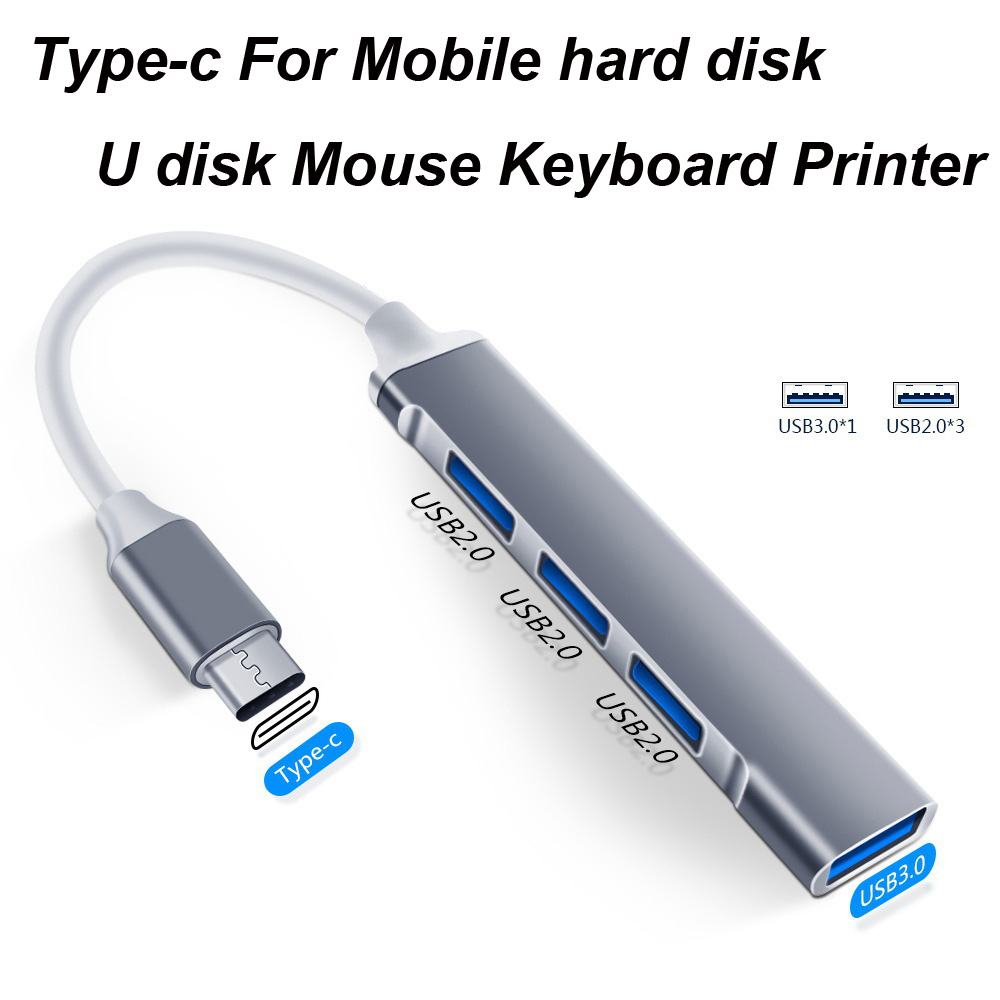 USB 3.0 TİP-C 3.1 4 Portlu USB - Usb Hub Type C incelemesi ve fiyatı